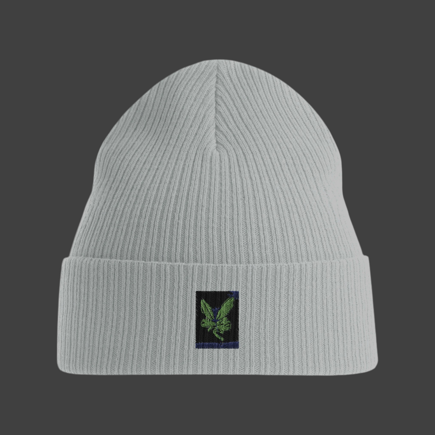 420Like Sustainable Cuffed Beanie | Atlantis NELSON Light Grey