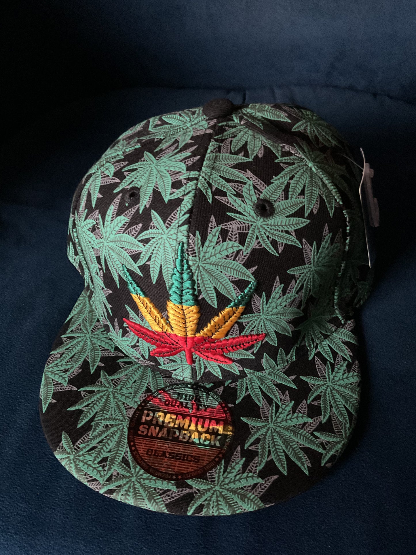 Cannabis Leaf SnapBack